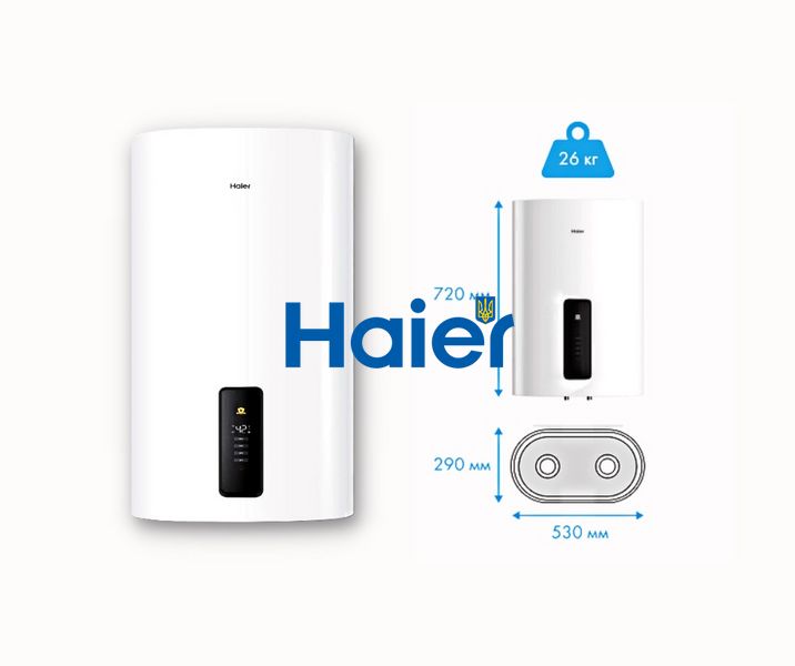 Водонагрівач (бойлер) Haier Slim ES50V-F7 Wi-Fi 7865 фото