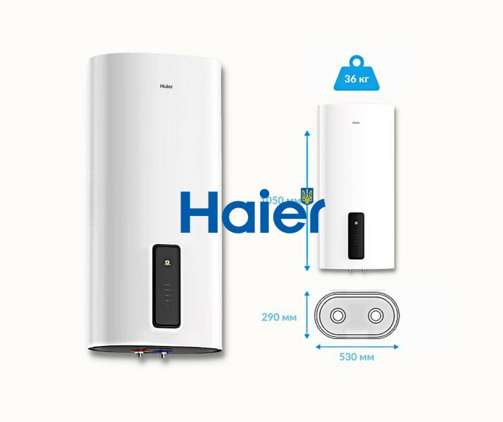 Водонагрівач (бойлер) Haier Slim ES80V-F7 Wi-Fi 36268 фото