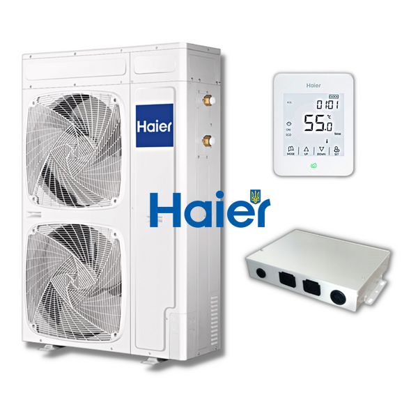 Тепловой насос воздух-вода моноблок Haier Super Aqua AU162FYCRA(HW) 85027 фото